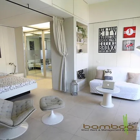 Bamboo Papiniano Loft Apartament Mediolan